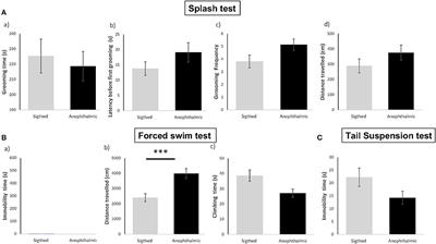Anxiety and Depression Assessments in a Mouse Model of Congenital Blindness